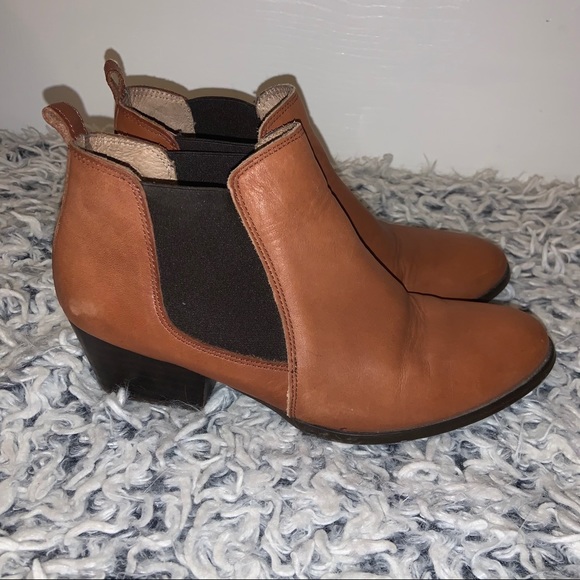 Firth Brown Leather Booties! - Picture 3 of 4